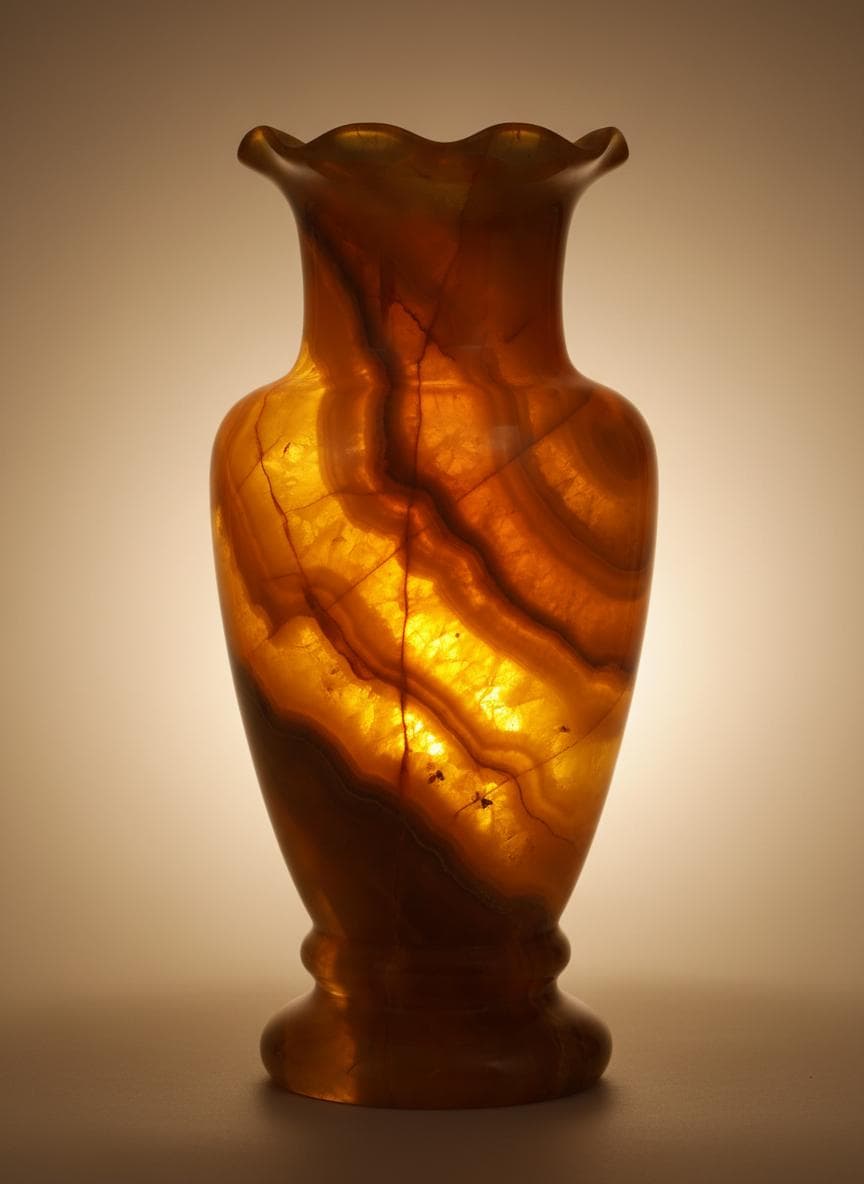 Onyx Decorative Vase